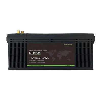 Deep Cycle Lifepo4 Lithium RV Battery 25.6v 120ah For Campervan