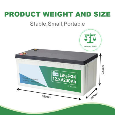 Good price AA Lithium Ion Rv Battery Pack Rechargeable 12.8V 200ah online