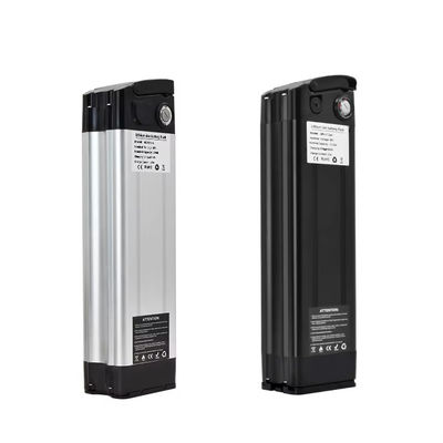 Good price 36V 24 Volt 10Ah 10.4Ah Electric Bicycle Battery Pack Lithium Ion Silver Fish online