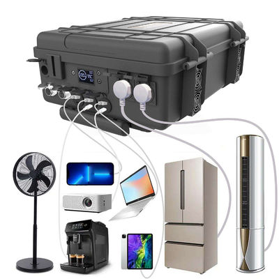 Good price Portable Outdoor Power Station 3000W with Inverter Golden Supplier Lifepo4 Battery 2150WH MPPT Controller online